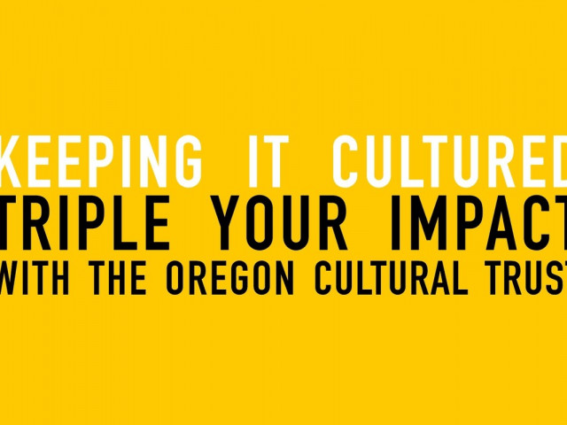 Willamette Week Urges Donors to Cultural Nonprofits to Give to the Trust, Too.